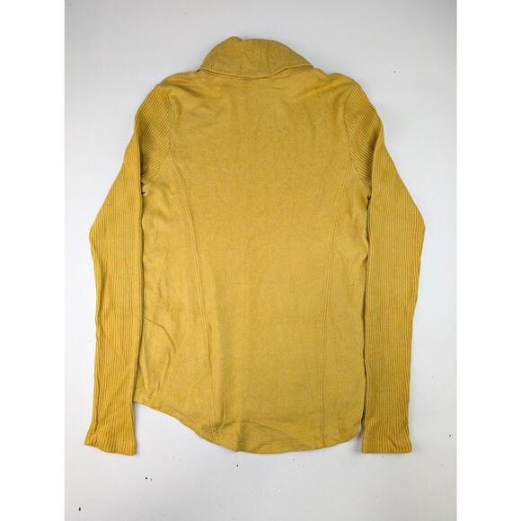 Saturday Sunday by Anthropologie Women's Medium Mustard Turtleneck Sweater - Picture 8 of 8